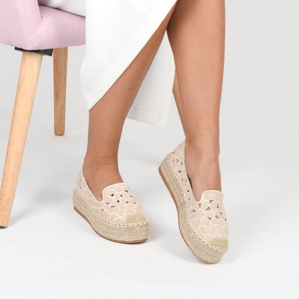 espadrilles plateforme femme