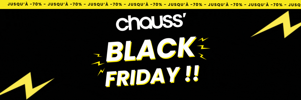 Black friday 2025 : Les tendances  chez Chaussea