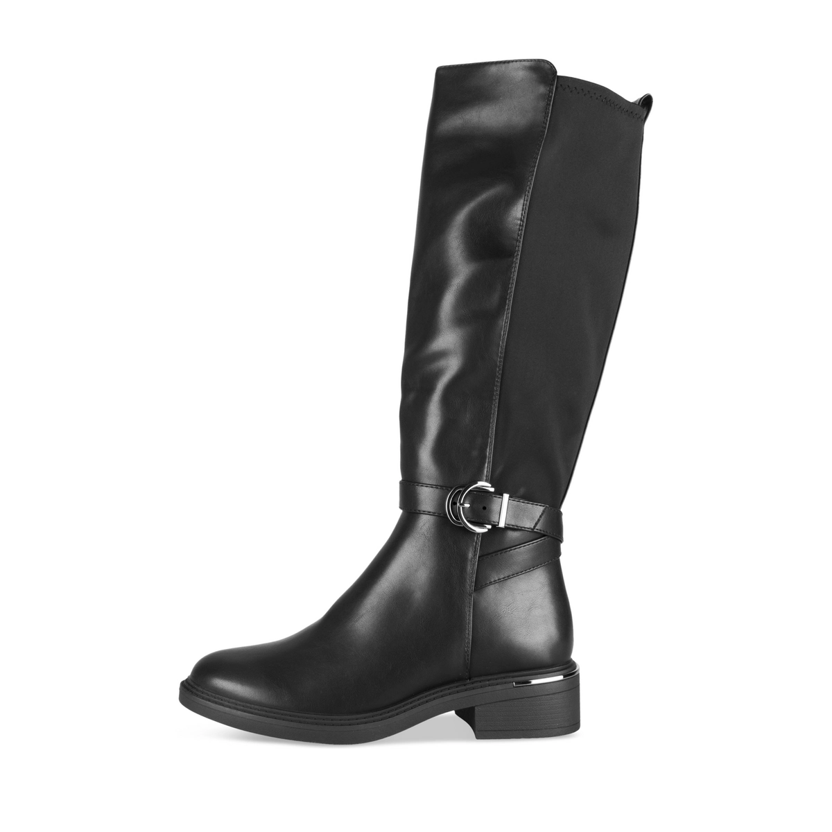 Bottes hautes noires stretch Philov