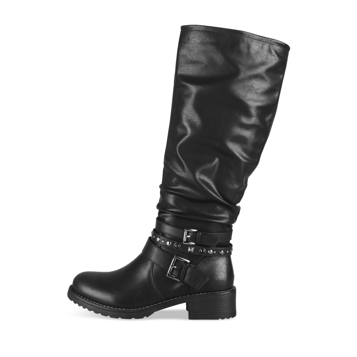 Bottes slouchy à boucles Philov