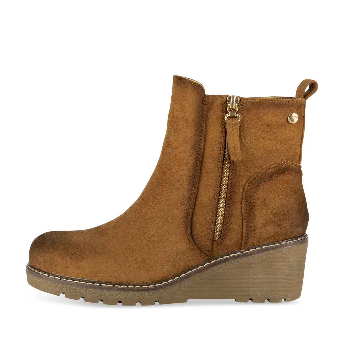 Bottines cognac compensées Sinequanone