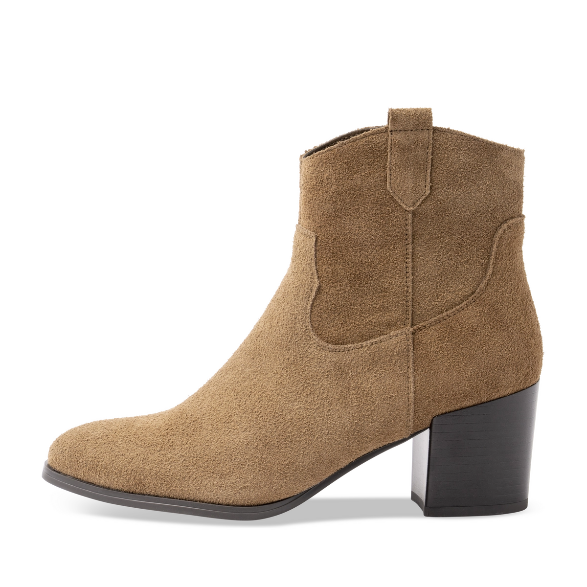 Bottines western marron San Marina