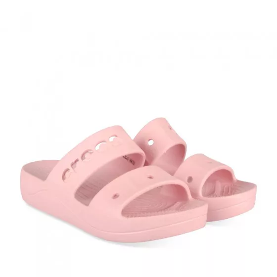 mules crocs rose